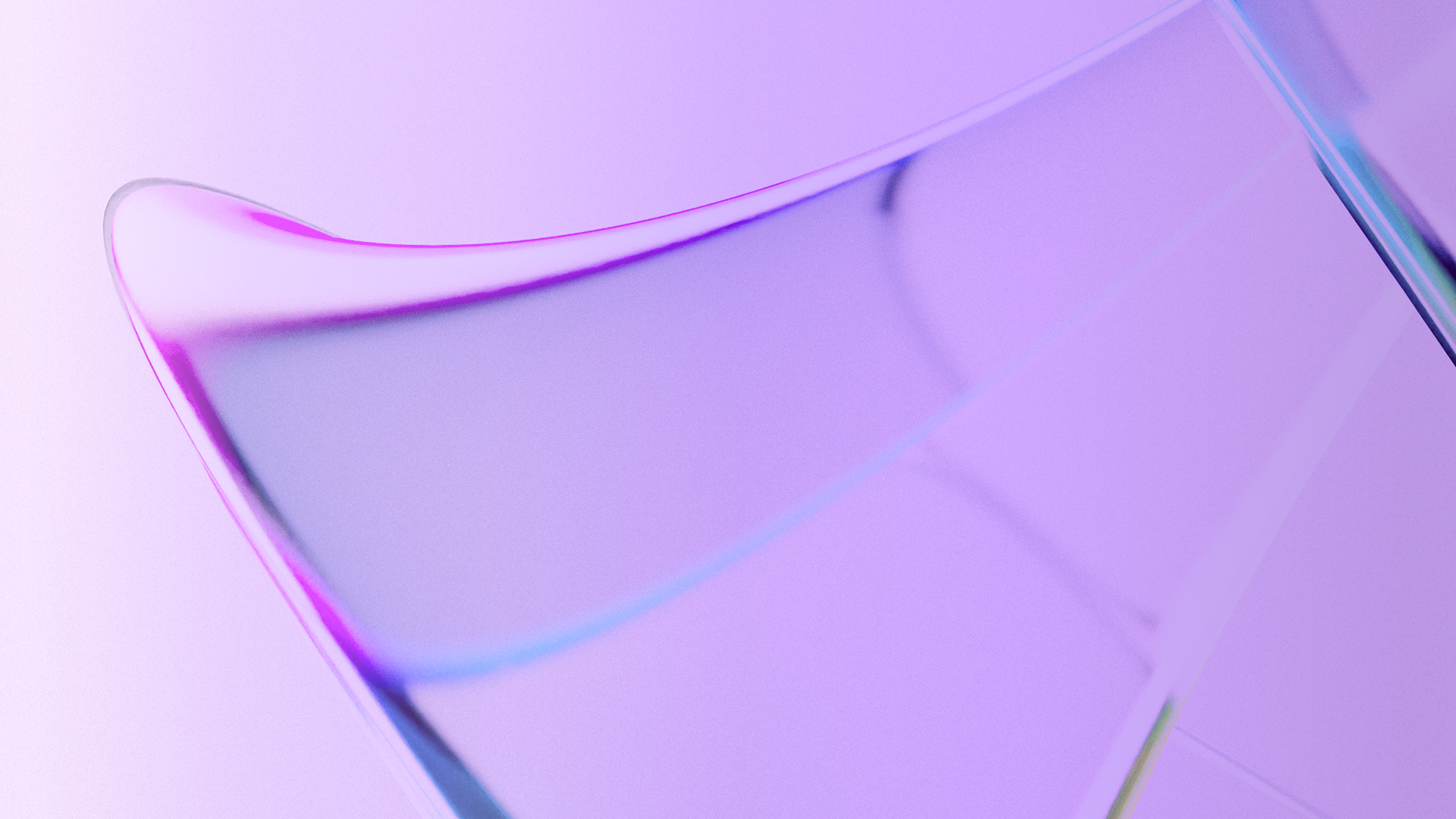 Abstract glass structure representing responsive L1 support